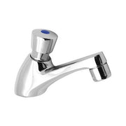 Rubinetto lavabo temporizzato a pulsante MCM ottone cromo