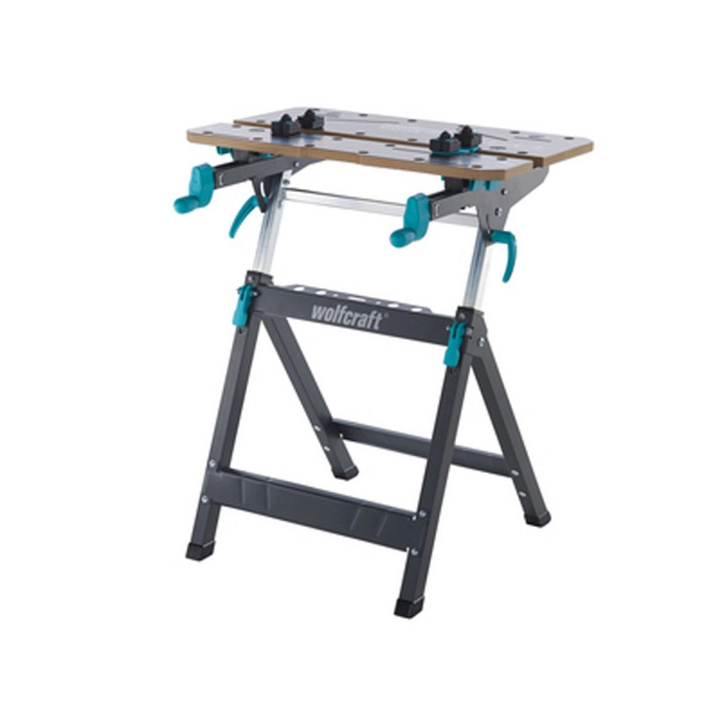 Wolfcraft MASTER 750 ERGO Banco da Lavoro Regolabile e Pieghevole Professionale – 6871000