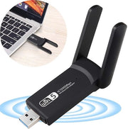 Adattatore Wi-Fi USB 1200Mbps - Doppia Banda 2.4G/5GHz - 866Mbps Velocità - USB 3.0 - Con WPA2 Crittografia - Windows/Mac/Linux