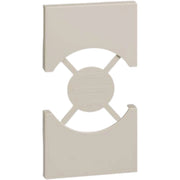 Cover bticino living now per prese standard p40 2 moduli varie finiture *** colore sabbia, confezione 1