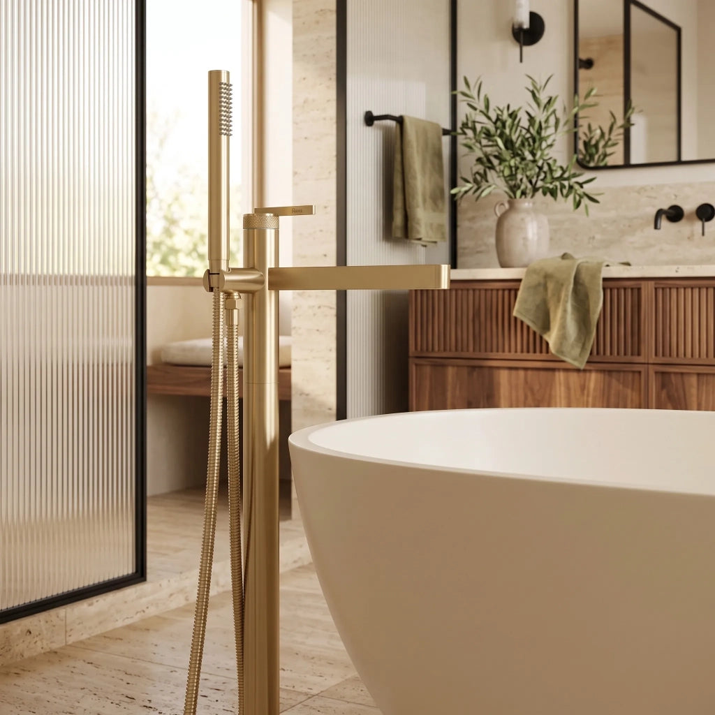 Rubinetto Indipendente Rea Grace Brush Gold