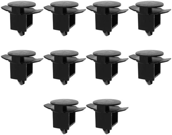 Clip di fissaggio per rivestimento laterale - 10 pezzi - Compatibile con Jeep Liberty 2002-2013 - Sostituzione per 55157070-AC - Fissaggio per rivestimento laterale - Materiale nylon resistente - Clip per rivestimento laterale