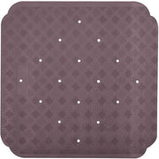 Matte antislip con zuignappen a forma di prugna - circa 53 x 53 cm - gomma naturale