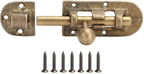 Accessori per porta in acciaio inox, set di chiusura e guida per porta in legno