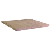 Top tavolo legno Canberra naturale quadro cm 80x80x4