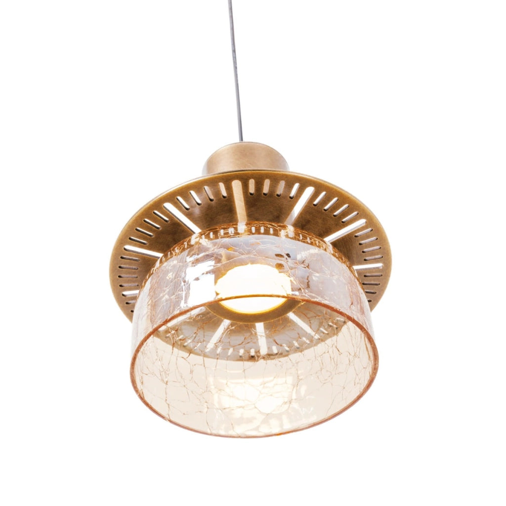 Lampada a sospensione SIGNATURE ambra LED 8W Maxlight