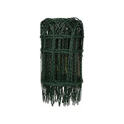 Cavallino 56514 Rete Ornamentale Filo Zincato Rivestito in PVC 10 m Altezza 40 cm colore Verde