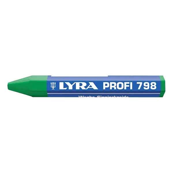 GESSO A CERA UNIVERSALE '798' LYRA Colore giallo - 12 pezzi- LYRA