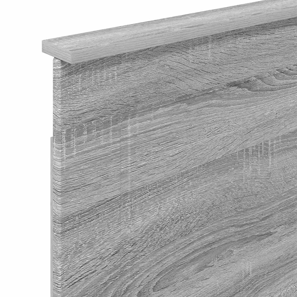 Testiera-Testata-Testiera Decorativa Grigio Sonoma 75 cm Legno multistrato 581669