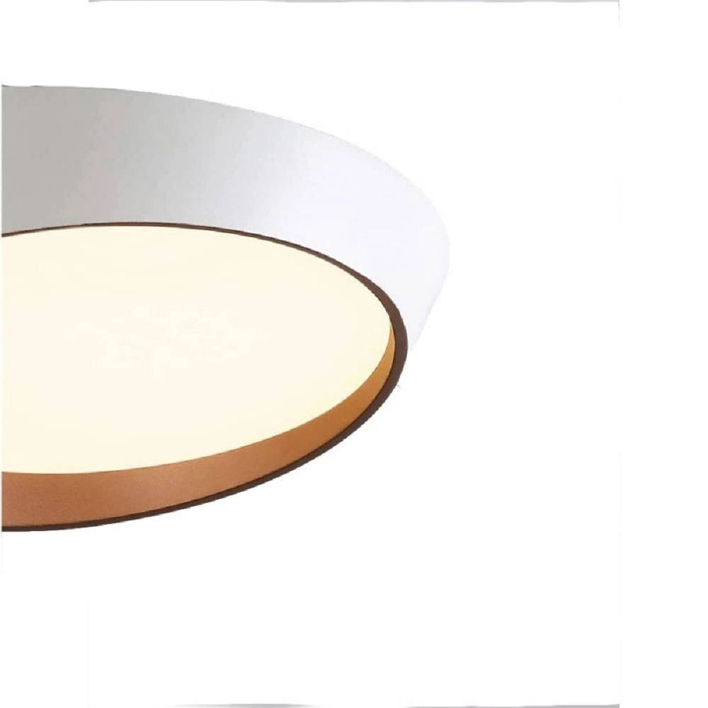 Trade Shop - Plafoniera A Led 46w Moderno Rotonda Irregolare Luce Fredda Calda Naturale C50-b -