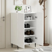 Mobile per scarpe ZWOLLE 59,5 x 39,5 x 91,5 cm Bianco 896425