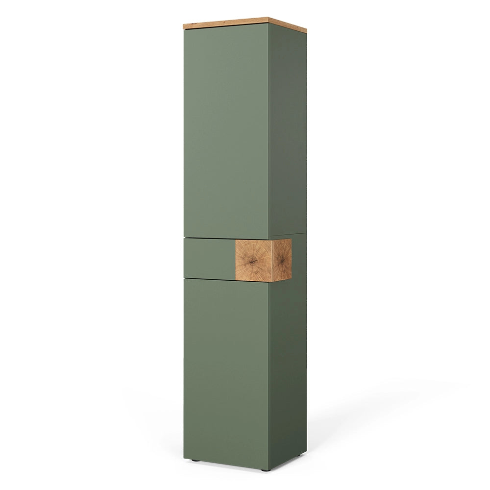 Vicco Armadio per il bagno Verde/Artigianale 40 x 184.2 cm