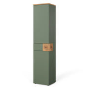 Vicco Armadio per il bagno Verde/Artigianale 40 x 184.2 cm