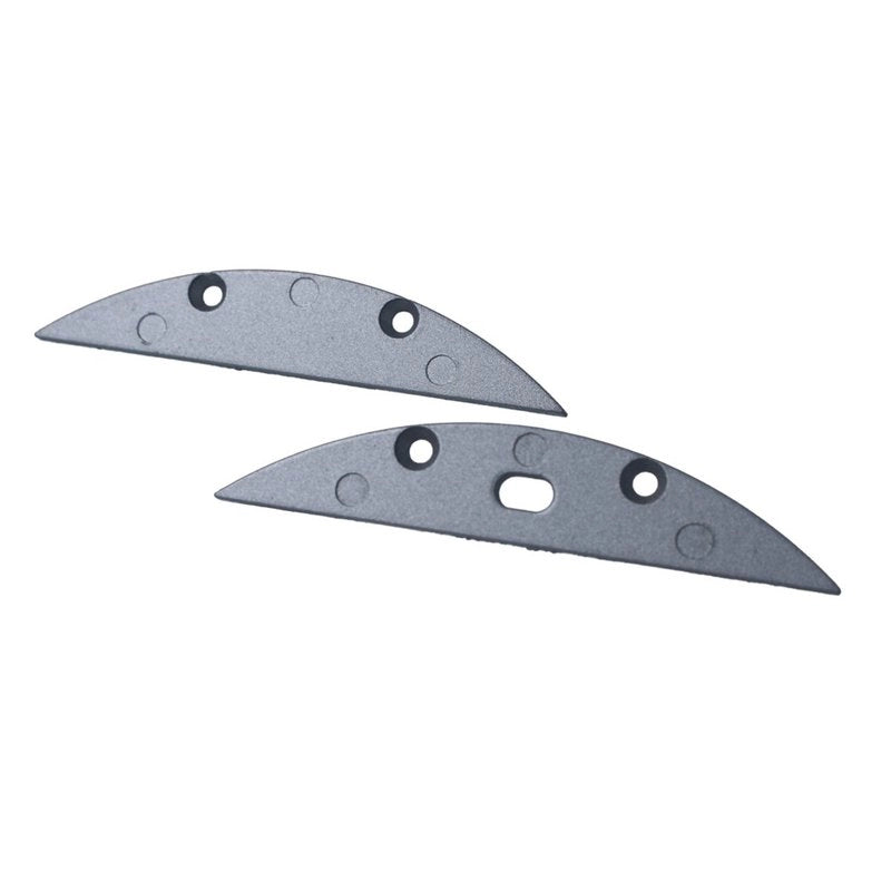 Kit Terminali Tappi di Chiusura In Metallo Con e Senza Foro Per Profilato Alluminio BAZ5208