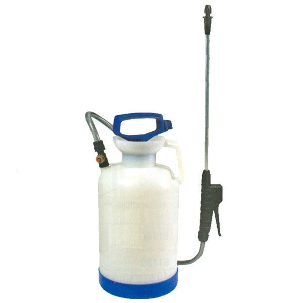 Dal Degan 5601010401011071 Ares Viton Pompa a Pressione 6 Litri con Guarnizioni in Viton FPM Serbatoio in Polietilene Anti UV colore Nero