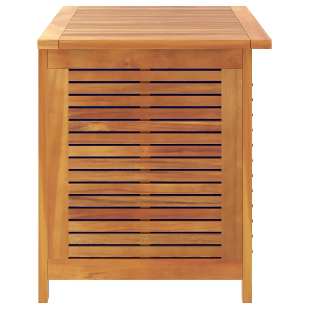 Contenitore Giardino con Feritoia 90x50x56cm Massello Acacia 365840