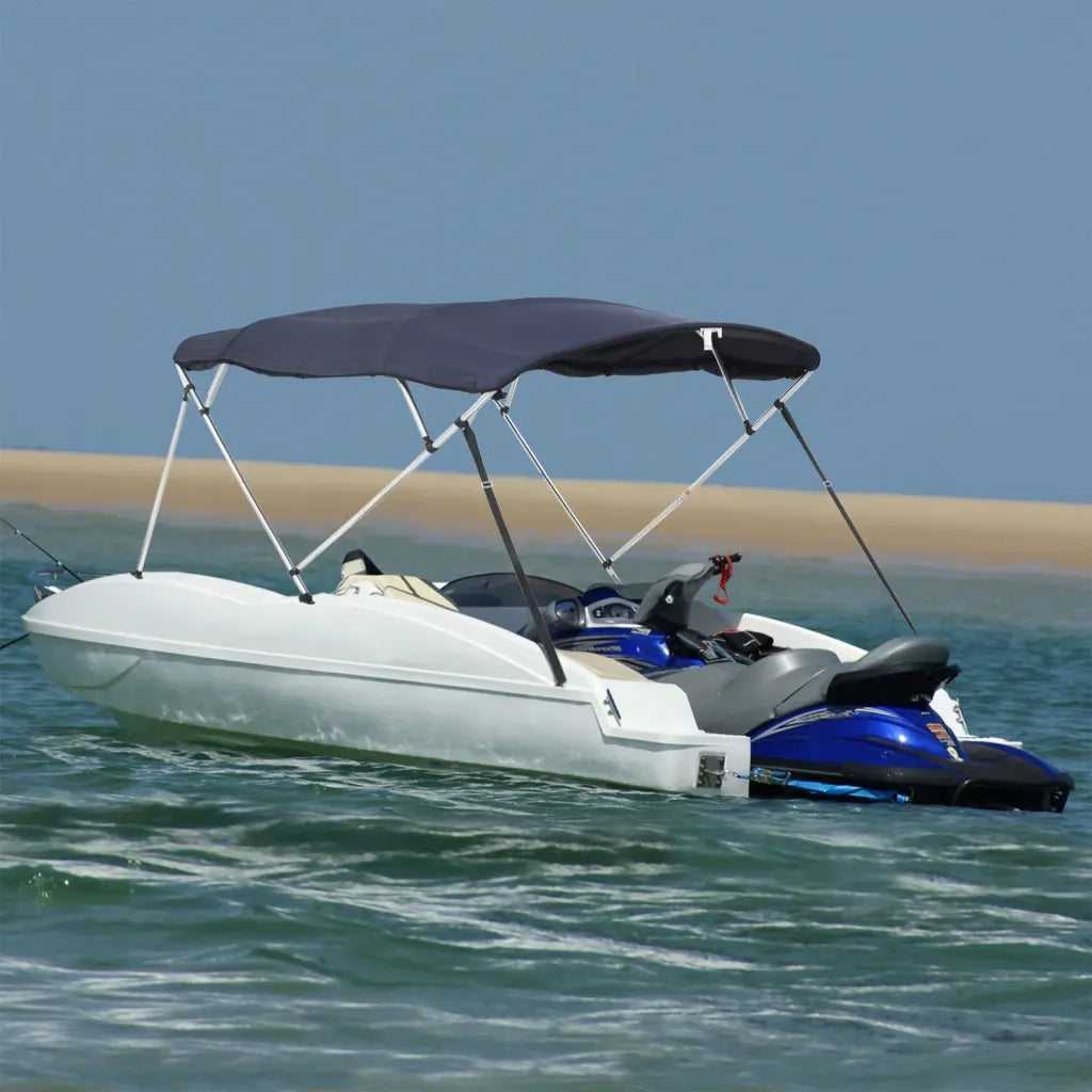 Bimini di Prua con Pareti Laterali 4 Archi 243x(200-213)x137cm