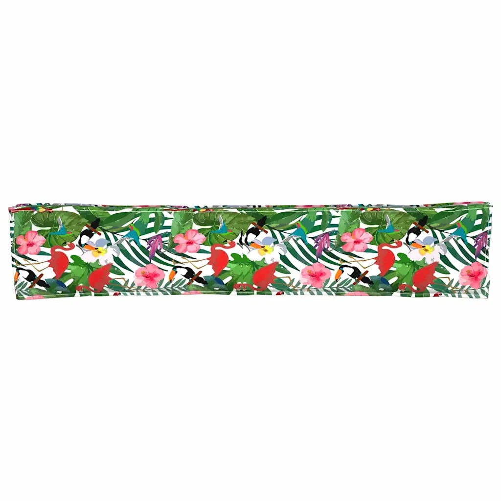Cuscino per pallet Floreale Giungla Tropicale 200 x 40 x 8 cm 42001687