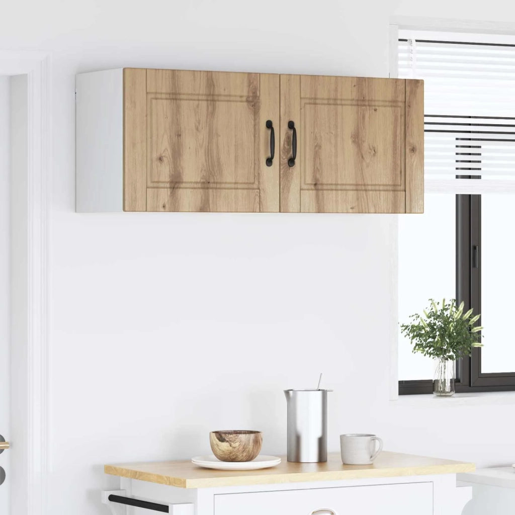 Armadietto a muro PORTO 2 pcs Rovere artigianale 885264