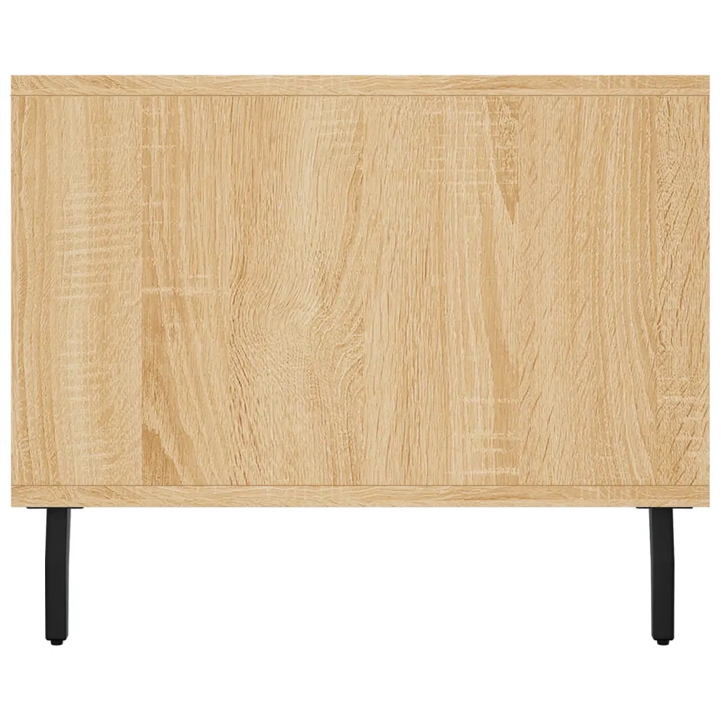 Tavolino da Salotto Rovere Sonoma 102x50x40cm Legno Multistrato 829319