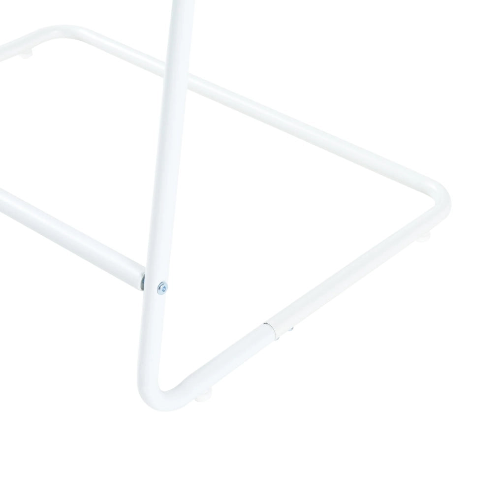 Appendiabiti appendiabiti appendiabiti armadio aperto 166 x 63 x 48 cm acciaio bianco 03_0010299