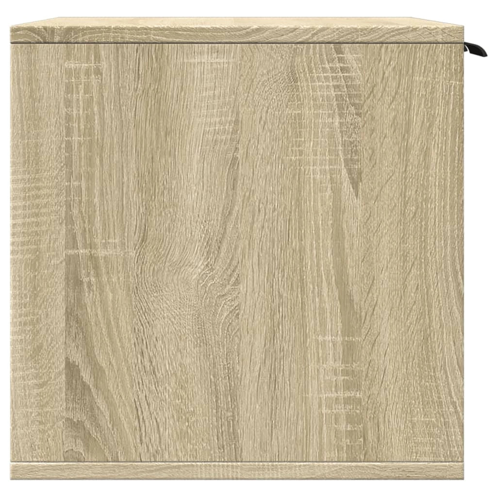 Mobiletto per lettiera per gatti in legno ingegnerizzato Sonoma marrone 02_0043339
