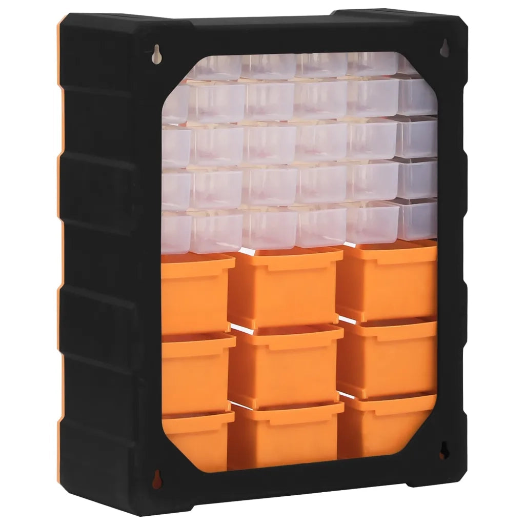 Mobile Contenitore con 39 Cassetti 38x16x47 cm 149603