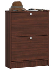 Scarpiera AKORD Wengé 60 cm 2 ante 60x20x80 cm