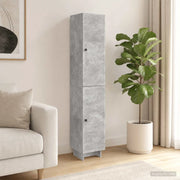 Set di armadi 2 pcs Grigio Cemento 34,5 x 33 x 90 cm 3416370