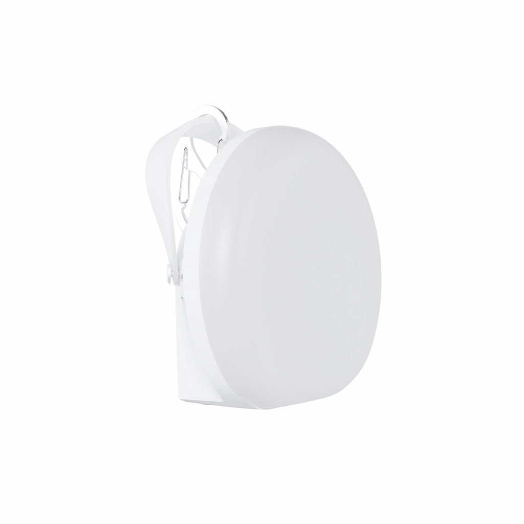 Lampada LED Madi portatile da 4W dimmerabile con tecnologia Switch, 3 temperature colore selezionabili, protezione IP54 e finitura bianco opaco