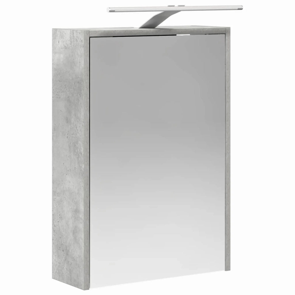 Set di mobili per il bagno 5 pcs Grigio Cemento 3407250