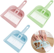 Set di pulizia per tavolo 3 in 1, 2 in 1, 3 pezzi, set di spazzola e pennello per pulire superfici, adatto per uso domestico, ufficio, scuola