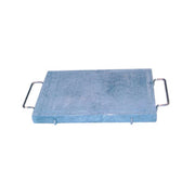 PIETRA OLLARE CON TELAIO CROMATO CM.25X35X2,5 BELOLI PZ 1 