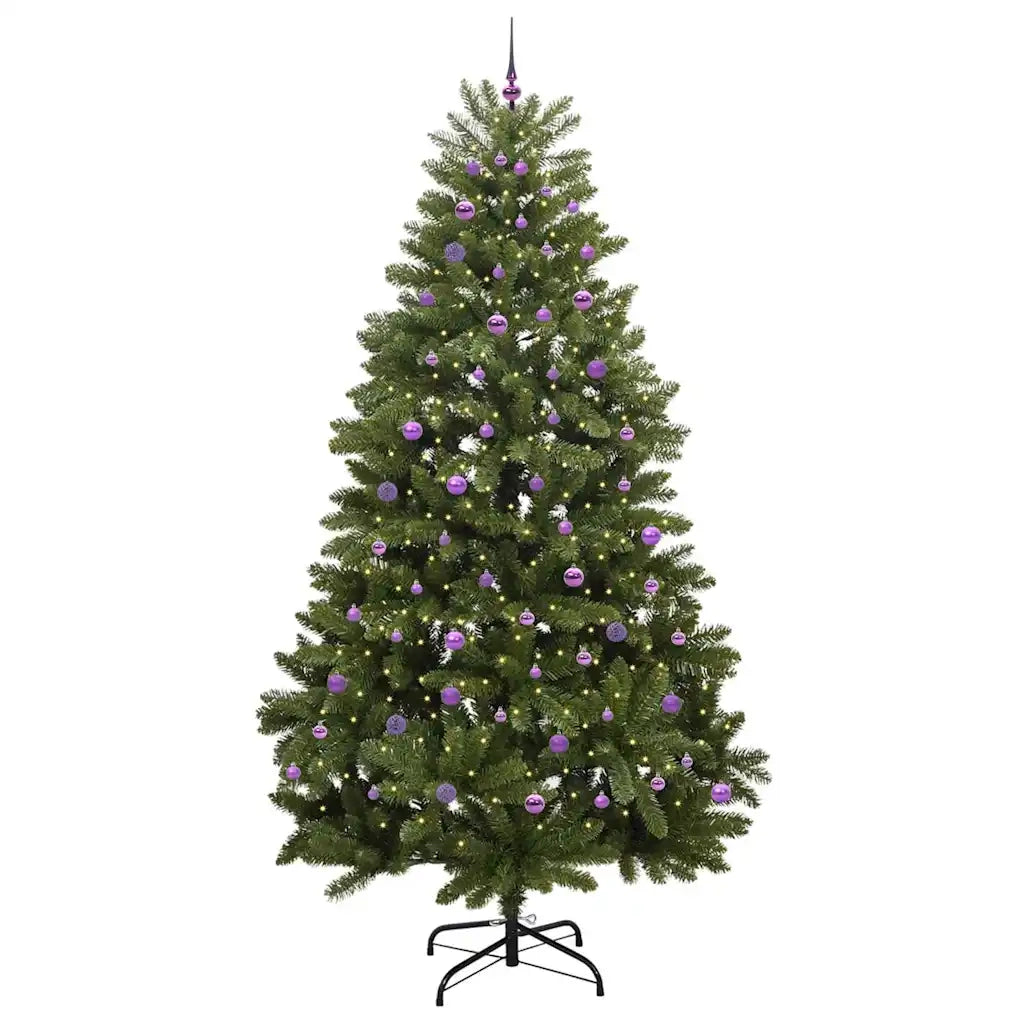 Albero di Natale artificiale Verde 270 cm PVC e Metallo 3395718