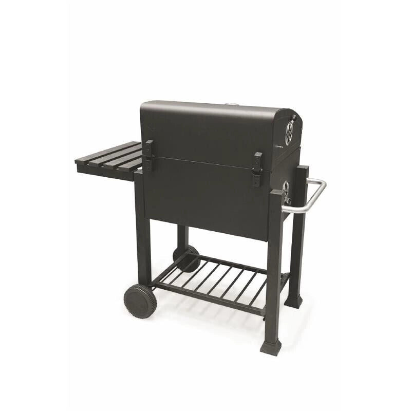 BARBECUE RETTANGOLARE DE LUXE CON COPERCHIO 116 X 56 X H109