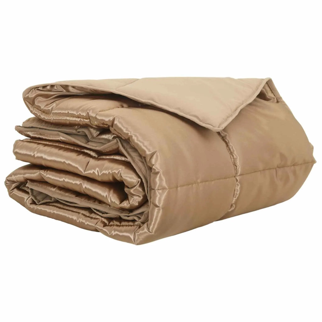 Piumone | Duvet Estivo Oro 155 x 220 cm Satin e Micropile