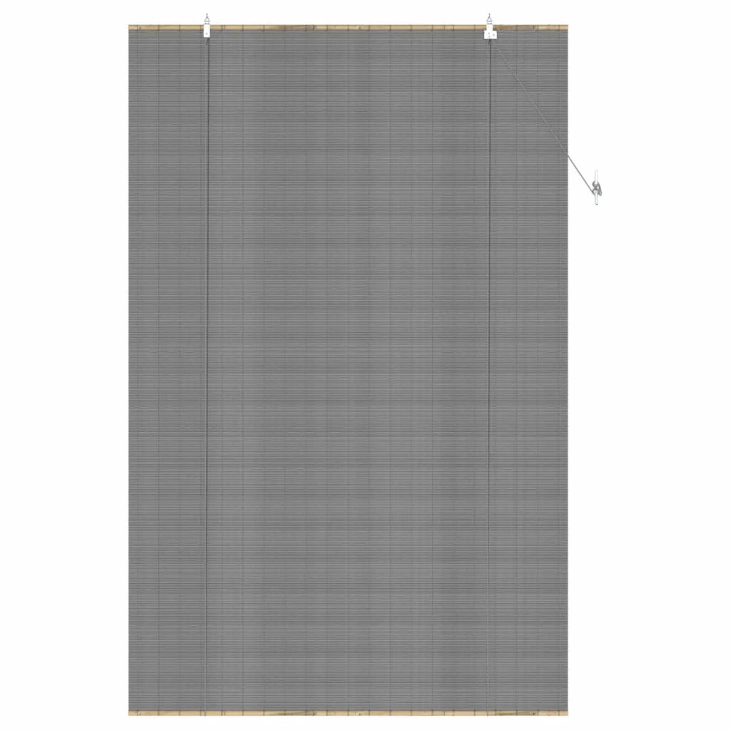 Tenda a rullo Grigio 160 x 220 cm Bambù 42039737