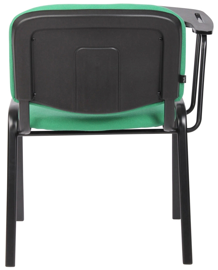 Set di 4 sedie Ken in tessuto con tavolo pieghevole verde