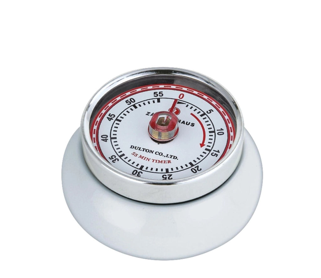 Zassenhaus SPEED Timer da cucina meccanico Bianco