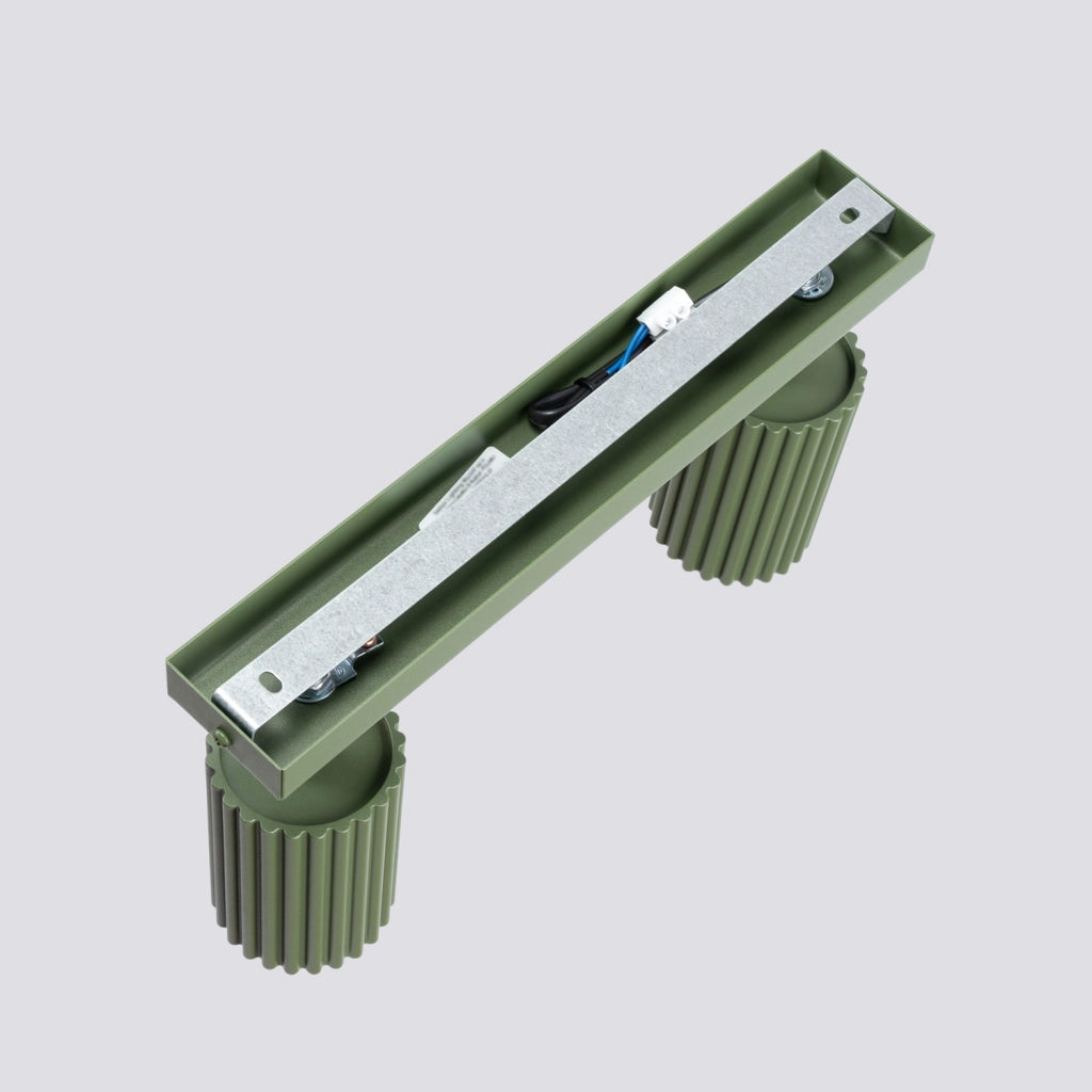 Plafoniera GRAVIO Pure Lume verde oliva 2xGU10 30cm