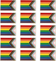 Decorazioni per Bagno da 15 pezzi con Motivo Arcobaleno - Hermetiche e Colorate