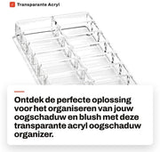 Organizzatore per Occhiali da Sole in Vetro - 16 Compartimenti - Rottura - Organizzatore per Trucco - 16 Cassettoni