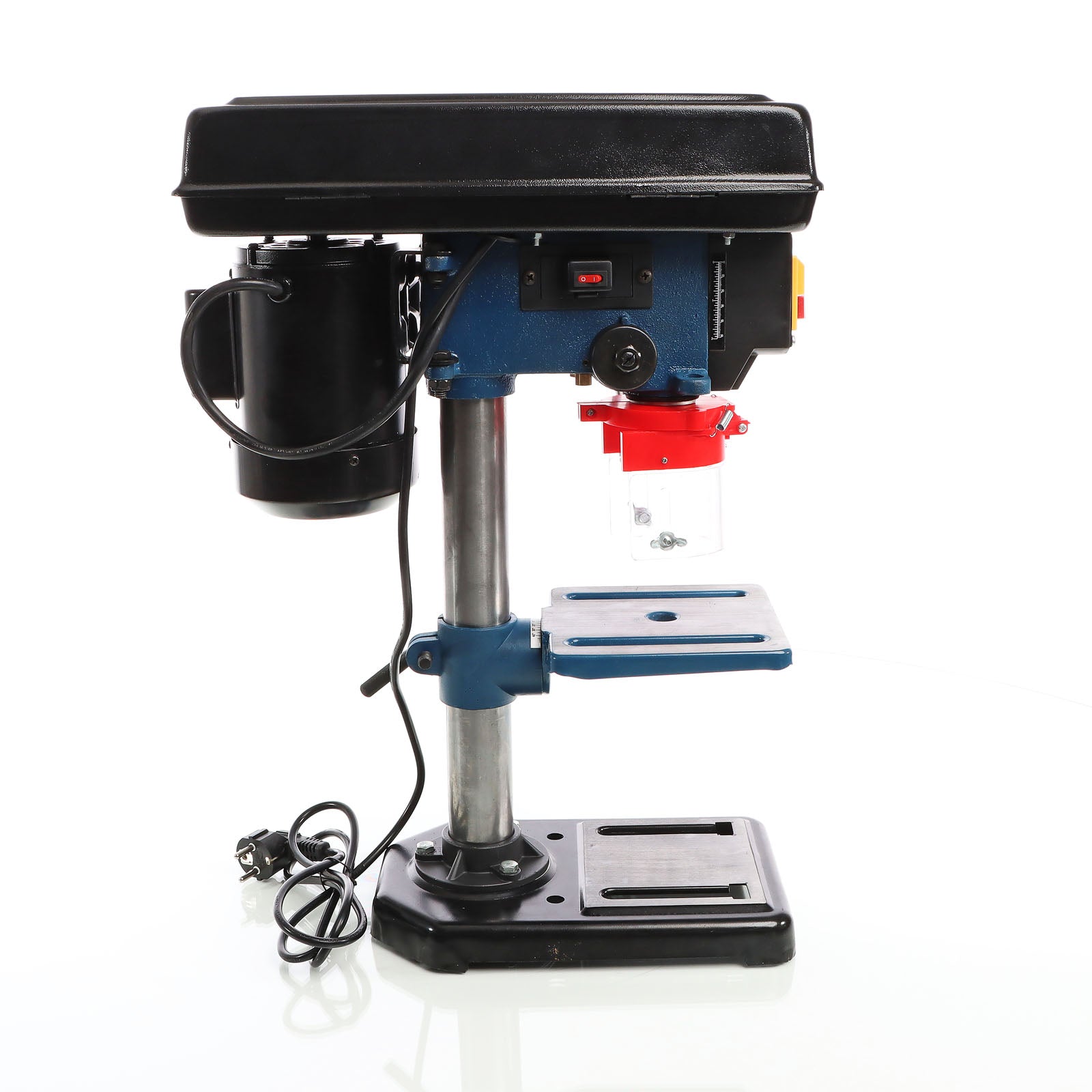 Trapano da banco 500W con laser, mandrino da 1,5-16 mm e 500-2500 giri/min Trapano a colonna