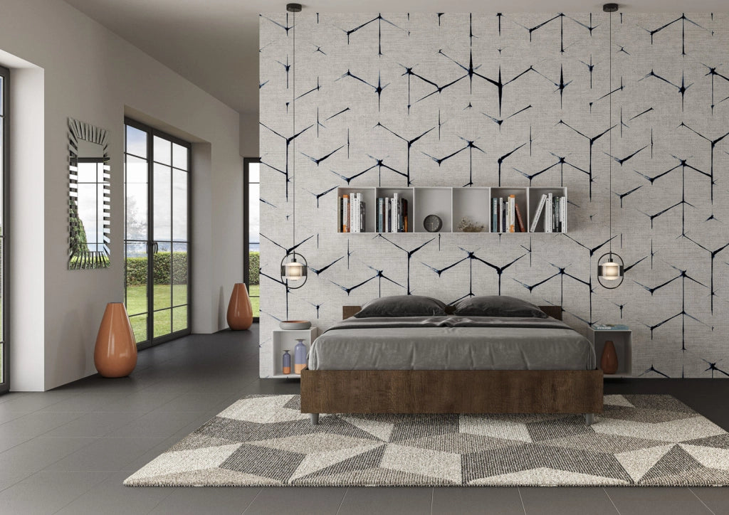 Letto Matrimoniale 160x190 cm con Rete e Contenitore Nuamo Noce