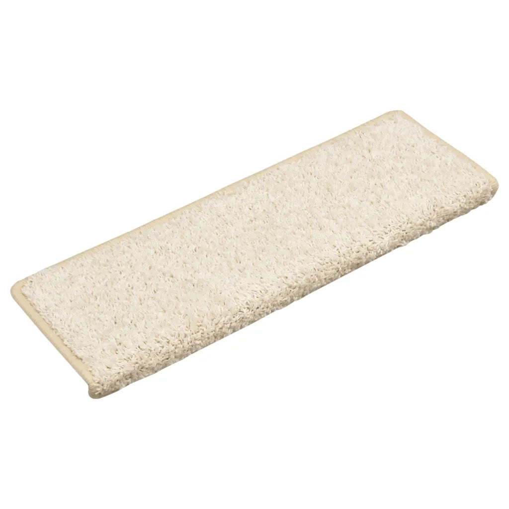 Tappetini per Scale 10 pz 65x21x4 cm Bianchi