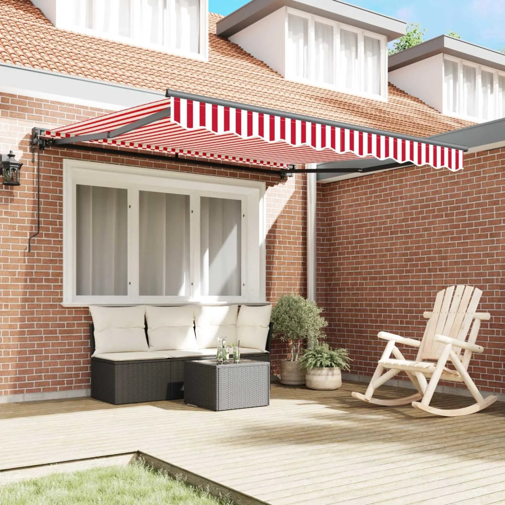 Struttura della tenda Rosso e Bianco 300 x 250 cm 3329996