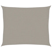 Vela Parasole | Telo Ombra | Vela da ombra 160 g/m2 Rettangolare Grigio Chiaro 2,5x3 m HDPE