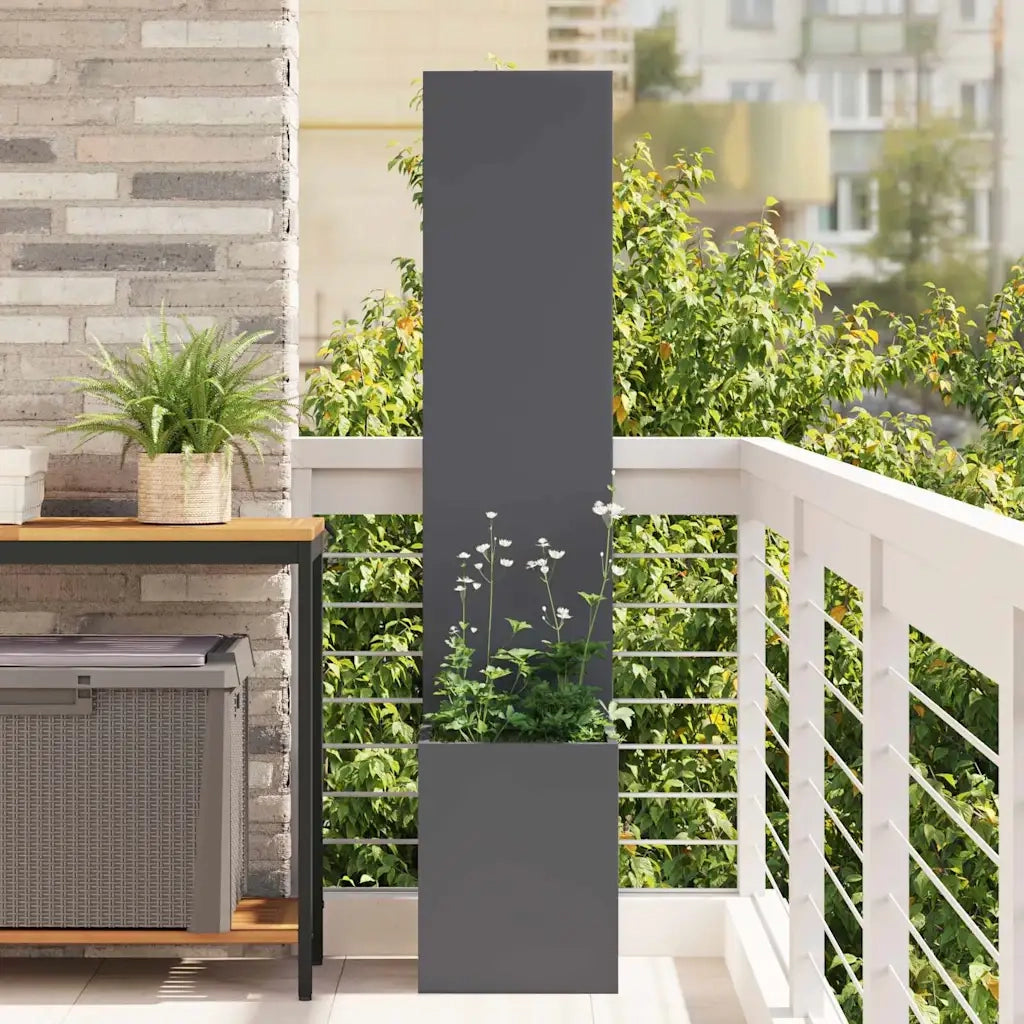 Schermo per privacy in giardino Antracite 32 x 32 x 150 cm CFW2183391