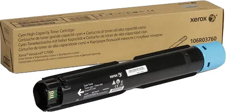Xerox Cartuccia toner Ciano a Alta capacità da 10100 Pagine per Stampante a colori ® VersaLink® C7000 (106R03760)