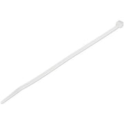 Startech.com fascette fermacavo riutilizzabili da 20 cm - 4 mm di larghezza, 55mm di diametro del fascio e resistenza alla trazione 22 kg, fascette in nylon autobloccanti, omologati 94v-2/ul, 1000 pezzi - bianco - CBMZT8NK